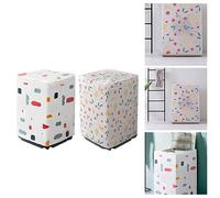 NIYANGLE 1 Pc Housse De Machine à Laver Appareil De Lavage Abri Anti-poussière Housse De Rangement Pour Laveuse Couvercle De Lave-glace Anti-salissures Imperméable Bouchon D'étanchéité