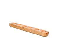 NIYANGLE 1 Pc Plateau à Oeufs En Bois Oeufs Bio Réfrigérateur Ancien Support De Bureau Colorant D'oeuf De Pâques Bacs De Rangement Oeuf Farci Assiette D'oeufs Farcis Plateau D'oeufs Diable