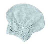 NIYANGLE 1 Pièce Bonnet de Séchage Fleece Serviette Absorbante Rapide à pour Couleur Verte