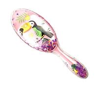 NIYANGLE 1 Pièce Peigne de Massage Antistatique à Motif Oiseau Brosse pour Cheveux Bouclés pour Démêler et Coiffer Cheveux Curly et Durable