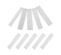 NIYANGLE 10 Pièces Bâtons de Sélénite Naturelle Pierres Cristallines pour Contemplation Accessoires de Énergétique Minéraux Bruts pour Protection et Bien-