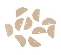 NIYANGLE 10 pièces Breloques Métal Doré pour Création Bijoux Accessoires pour Colliers et Décorations Légères et Durables Passage Pratique