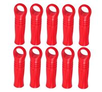 NIYANGLE 10 pièces Poignées de Manche de Balai Plastique Embouts de Tube de Accessoires de Remplacement pour Balais et Moderne et Courbé Utilisation Polyvalente pour Maison et Bureau