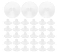 NIYANGLE 100 Pièces Crochets à Ventouse pour Guirlandes Lumineuses, | Perçage, Retrait sans Trace, pour Clips LED et Mini Lampes, Usage en Zones Humides, Décorations Fête