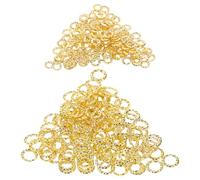 NIYANGLE 1000 Pièces Nail Charms Métallique Formes Creuses Rondes Triangles et Carrés pour Manucure DIY Accessoires Robustes pour Décoration Ongles