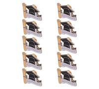 NIYANGLE 10pcs Épingles de Remise de Diplôme 2026 en Alliage de Zinc, Souvenirs Solide et Accessoires Stylés pour Décoration de Fête de Remise de Diplôme