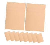 NIYANGLE 10pcs Papier à Lettres Blinder pour Écriture en Braille Claire et Amélioration des Compétences Matériel D'apprentissage du Braille pour Tableau en Éducation