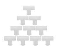 NIYANGLE 10pièces Connecteurs pour Cadre de Placard Lot de Raccords T Robustes pour Étagères et Penderies Modulaires de Remplacement pour Rangement et Étagères à Chaussures