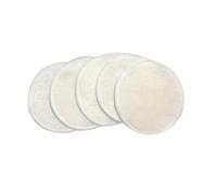 NIYANGLE 10pièces Disques Démaquillants Réutilisables Fibre De Bambou Couches Lingettes Nettoyantes Visage Pour Yeux Et Fard à Paupières