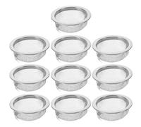 NIYANGLE 10pièces Filtre pour Boîte de Moxibustion Maille Métallique Insert pour Kit de Moxibustion Tamis Anti-poussière pour Appareil