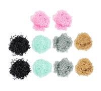 NIYANGLE 10sacs Papier Déchiqueté Frisure Pour Remplissage De Boîtes Et Décoration De Bonbons Éléments De Fête Pour Noël Anniversaires Pâques