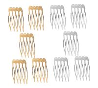 NIYANGLE 12 Pièces Lot de Peignes à Cheveux Latéraux Peignes de Coiffure pour Cheveux Féminins pour Latérales