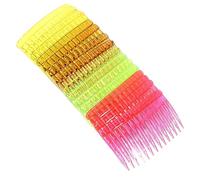 NIYANGLE 12pièces Peigne à Cheveux Latéral Pour Femme Style Classique Lot De Petits Peignes Plastique à Cheveux Pour Fille Pour Toutes Occasions