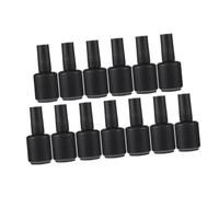 NIYANGLE 13pièces Flacon Vide de Vernis à Ongles pour Soi-même avec Couvercle et Pinceau Réutilisable et Anti-fuite pour Voyages et Rangement