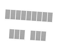 NIYANGLE 15 Feuilles Point de marquage du Scanner Autocollant pour Ongles Autocollants Point de Film réfléchissant Autocollant de marquage de numérisation magnétique Accessoires 3D