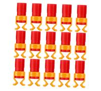 NIYANGLE 15 pièces Pinces à Vis Plastique Multi-fonctions Manchon de Fixation pour Travail Du Réparation et Modélisme Outil Pratique pour Maintien et Serrage des Vis