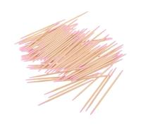 NIYANGLE 1500 Pièces Cotons-tiges Double Pointe pour Maquillage et Artisanat Applicateurs Précis pour Sourcils Ongles Nettoyage et Retrait de Colle Coton-tige Rose pour Beauté et Soins