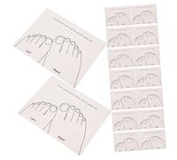 NIYANGLE 15pièces Cartes De Présentation De Couleurs Pour Support De Manucure Pour Affichage Des Couleurs Et Conseils De Faux Outil Pratique Pour Collectionneurs Et Artistes De Nail Art