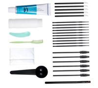 NIYANGLE 1ensemble Gel De Sourcils Avec Pinceau Kit De Pour Sourcils Et Semi- Avec Accessoires Pour Maquillage Naturel