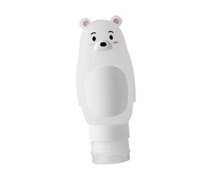 NIYANGLE 1ensemble Set De Flacons Distributeurs Portables Pour Lotion Shampoing Et Gel Douche Bouteilles Cartoon Lapin Rose Jaune
