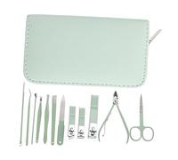 NIYANGLE 1ensemble Trousse De Manucure Multifonction Inoxydable Ensemble Portable Pour Soins Des Et Pédicure Outils De Beauté Pratiques Matcha