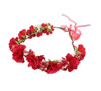 NIYANGLE 1pièce Couronne De Fleurs Pour Mariage Headdress Élégant Pour Femme Accessoire De Cheveux Pour Cérémonies Et Fêtes Wreath Pour Noces Et Photos