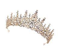 NIYANGLE 1Pièce Elegant Crystal Bridal Crown For Wedding Birthday And Party Accessories Stunning Tiara For Women And