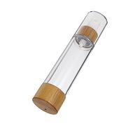 NIYANGLE 1pièce Flacon Spray Portable Bamboo Bouteille De Voyage Réutilisable Pour Parfum Et Cosmétiques Évite Fuites Éclaboussures Pour Produits De Soins Personnels