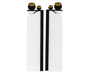 NIYANGLE 2 Blocs-notes Adhésifs pour Panneaux Latéraux D'écran D'ordinateur, Format Standard, Acrylique Transparent, Design Chat Aléatoire, Accessoire Bureau pour Style Style Aléatoire