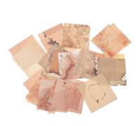 NIYANGLE 2 Boîtes de Papier Vintage pour Scrapbooking Diy, Papier Décoratif Facile à Écrire Plier, pour Cartes de Vacances et Origami Créatif