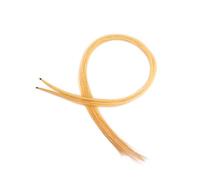 NIYANGLE 2 Écheveaux de Crins de Cheval Mongol Jaune pour Archet de Violon et Alto, Haute Résistance Meilleur Effet de Jeu, Accessoires Professionnels pour Instruments à Cordes