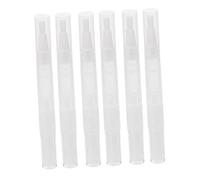 NIYANGLE 2 Ensembles Contenants Cosmétiques Transparent Tubes Rotatifs Pour Lip Gloss Et Correcteur Pratiques Pour Voyage Et Utilisation Quotidienne 6 Pièces * 2