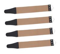 NIYANGLE 2 Ensembles Outil De Meulage À Cuir Pour Rasoir Strop De Barbier Pratique Pour Usage À Domicile Et Salon Couleur Aléatoire 2 Pièces * 2