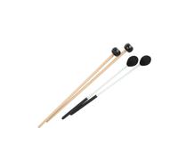 NIYANGLE 2 paires Baguettes de Marimba Xylophone Caoutchouc de Maillets Percussion Robustes Accessoires pour Instruments de Musique Conçus pour Performances Durables
