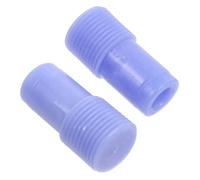 NIYANGLE 2 Pièces Adaptateurs Embouts Filetés 22Mm Pour Manche À Balai Rallonge De Poteau Compatible Balai Vadrouille Brosse Usage Domestique