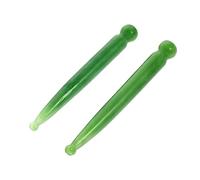 NIYANGLE 2 pièces Bâtons de Massage pour Points Acupuncture et Auto-massage Du Visage Outil pour Relaxation Musculaire et Soulagement des Tensions