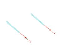 NIYANGLE 2 Pièces Brosse de Nettoyage pour Guqin Outil de Nettoyage Instrument avec Poils Longs et Souples Couleur Aléatoire Pratique pour Zither et Piano Couleur