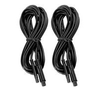 NIYANGLE 2 Pièces Câble de Rallonge pour Caméra de Recul Voiture en Plastique Noir Compact et Résistant à l'usure Compatible Équipement Électronique et Dash Cam