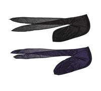 NIYANGLE 2 Pièces Chapeaux de Pirate Longs Satin pour Garçon Fille Accessoires de Capillaires Pratiques et Recyclables