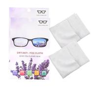 NIYANGLE 2 pièces Chiffons Microfibres Anti-buée pour Lunettes et Écrans Lingettes de Nettoyage Efficaces pour Smartphones et Appareils Électroniques Lot de Portable Traces