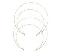 NIYANGLE 2 Pièces Couronne de Diy Bandeau à Trois Couches Accessoire pour Artisanat