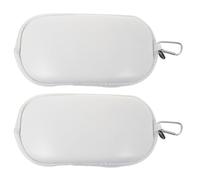 NIYANGLE 2 Pièces Étui Rigide et Étanche pour Lunettes de Ski et Snowboard, Boîte de Protection Compacte pour Sports D'hiver et Activités en Plein Air