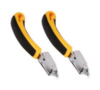 NIYANGLE 2 pièces Extracteur Agrafes Plastique Poignée Multifonction Légère Arrache-clous Manuel Portable pour Bureau Atelier Tapisserie et Menuiserie Lot