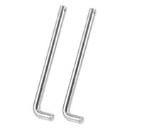NIYANGLE 2 Pièces Goupille de Sélection de Poids en L pour Machines de Gym | Alliage D'aluminium et Acier, Alignement Précis, Verrouillage Sûr, Insertion Rapide, pour Équipements de Fitness