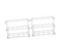 NIYANGLE 2 Pièces Grille D'oeufs Conteneurs De Porte-œufs Réfrigérateur Oeuf Récipients Avec Couvercles Cas D'oeuf Clair Plateau D'oeufs De Réfrigérateur Avec Couverture Mémoire Plastique