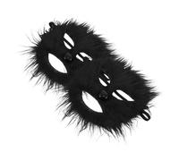 NIYANGLE 2 pièces Masque Animal Réaliste pour Déguisement de Loup Accessoire de Costume Cosplay pour Femmes et pour Halloween et Mascarade