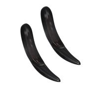 NIYANGLE 2 Pièces Meridian Massage Tool de Massage Acupuncture Chinois pour Points de Pression Relaxation Musculaire et Raffermissement Du Visage Cou Dos Jambe Noir