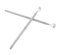 NIYANGLE 2 Pièces Outil de Massage Jade pour Yeux et Correcteur de Nez et Roller Dispositif de Beauté Portable pour Sculptage Âge et Utilisation Quotidienne