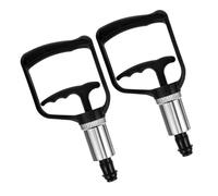 NIYANGLE 2 Pièces Outils De Coupe Vide Thérapie Remplacement Pompe Petit Diaphragme Cuillères Multifonctionnel Le Muscle Corps Pour Exploité Ventouses Plastique Black