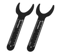 NIYANGLE 2 pièces Panneaux de Fond Noir pour Photographie Dentaire Intra-orale Contraste pour Suivi Orthodontique Précis Adapté aux Cabinets Dentaires